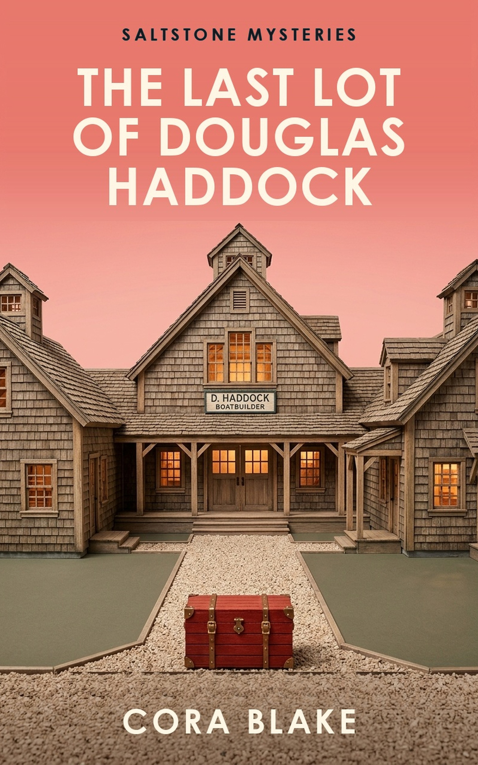 Approved ebook cover of The Last Lot of Douglas Haddock by Cora Blake