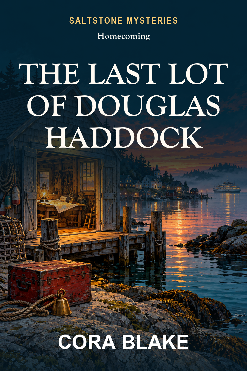 Book cover of The Last Lot of Douglas Haddock by Cora Blake